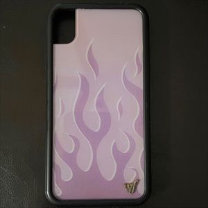 Wildflower Lavender Flames Case iPhone XR